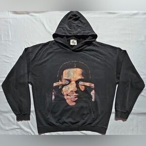 Winter Land Black Graphic Hoodie!